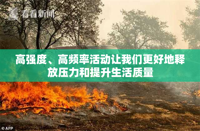 高强度、高频率活动让我们更好地释放压力和提升生活质量