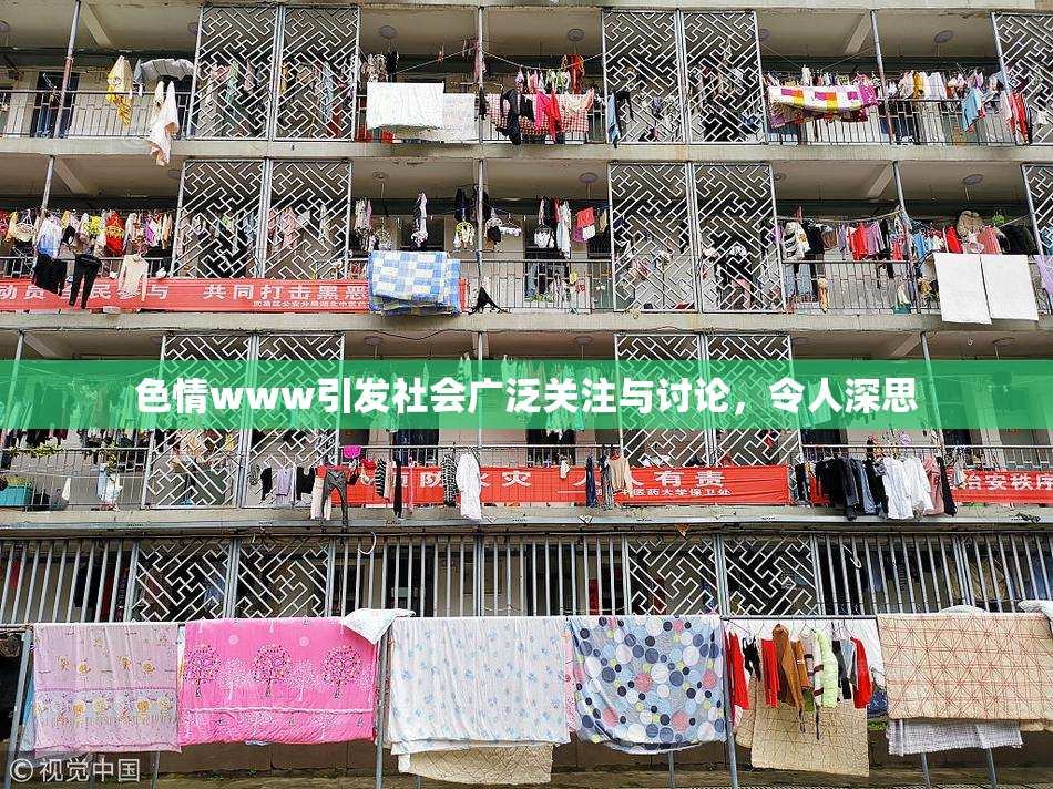 色情www引发社会广泛关注与讨论，令人深思