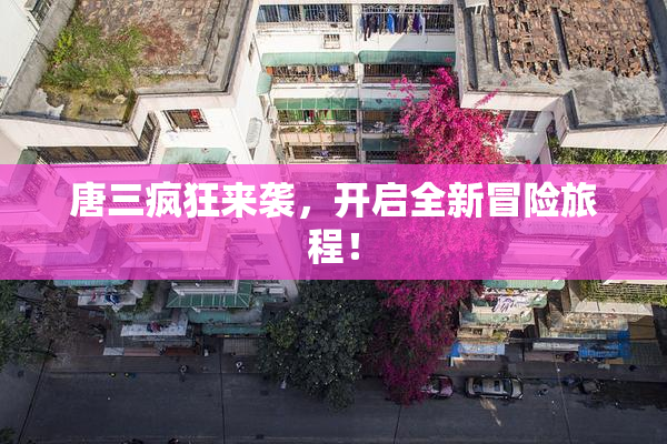 唐三疯狂来袭，开启全新冒险旅程！