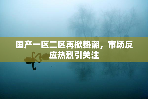 国产一区二区再掀热潮，市场反应热烈引关注