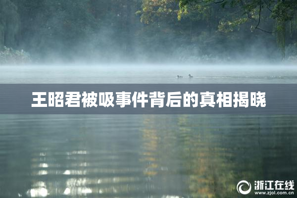 王昭君被吸事件背后的真相揭晓