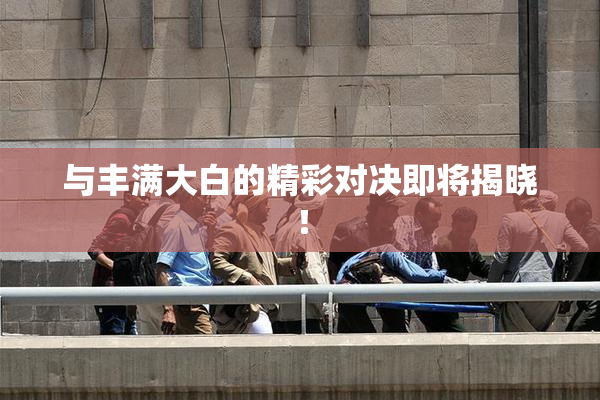 与丰满大白的精彩对决即将揭晓！