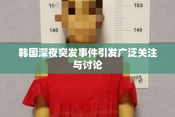 韩国深夜突发事件引发广泛关注与讨论