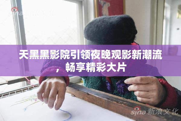 天黑黑影院引领夜晚观影新潮流，畅享精彩大片