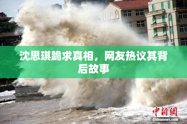 沈思琪跪求真相，网友热议其背后故事