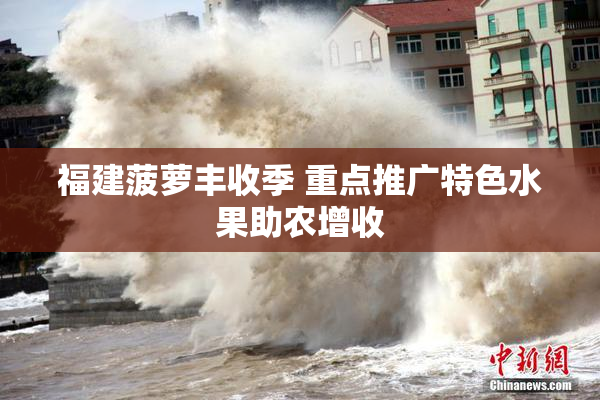 福建菠萝丰收季 重点推广特色水果助农增收