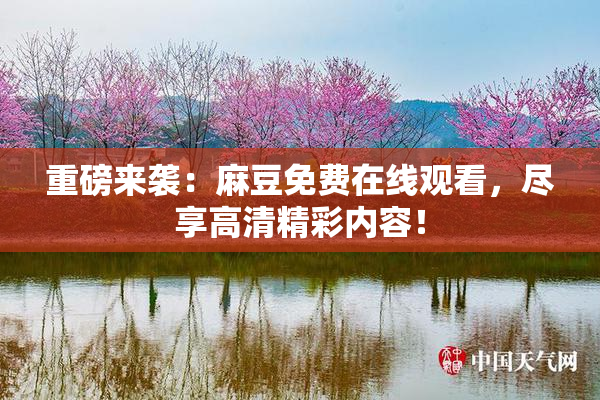 重磅来袭：麻豆免费在线观看，尽享高清精彩内容！