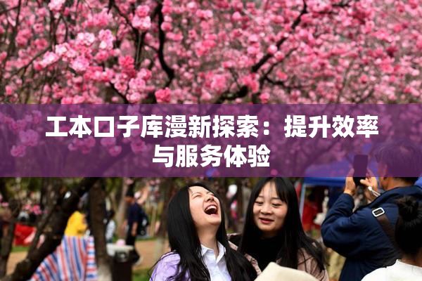 工本口子库漫新探索：提升效率与服务体验