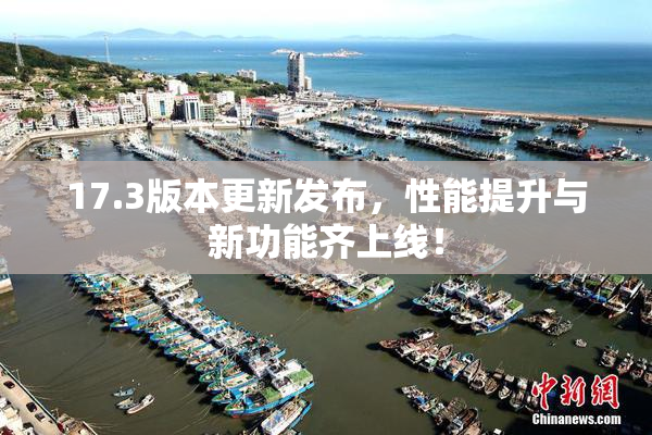 17.3版本更新发布，性能提升与新功能齐上线！