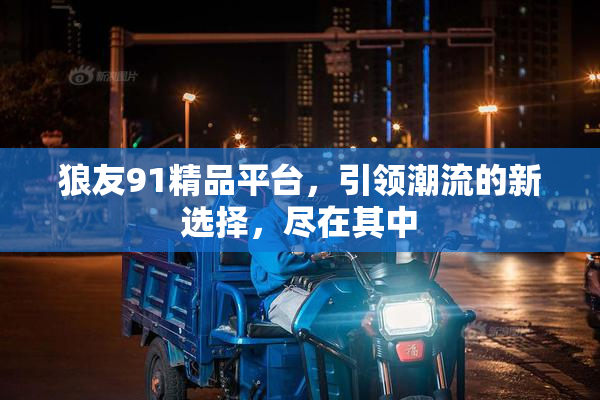 狼友91精品平台，引领潮流的新选择，尽在其中