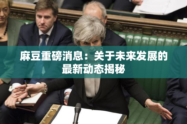 麻豆重磅消息：关于未来发展的最新动态揭秘