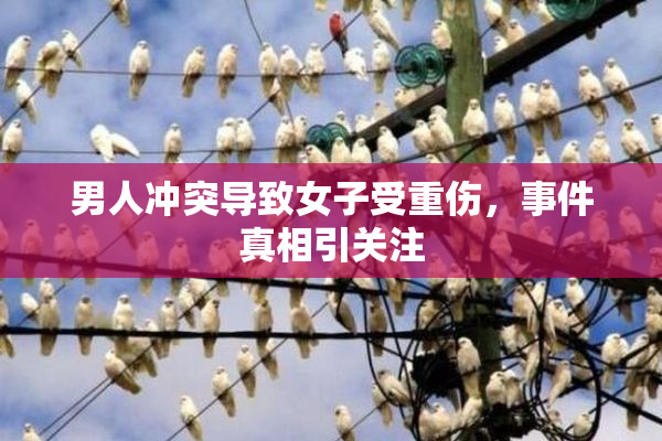 男人冲突导致女子受重伤，事件真相引关注