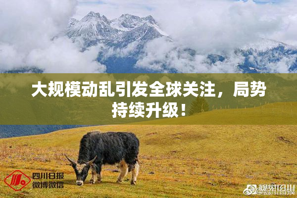 大规模动乱引发全球关注，局势持续升级！