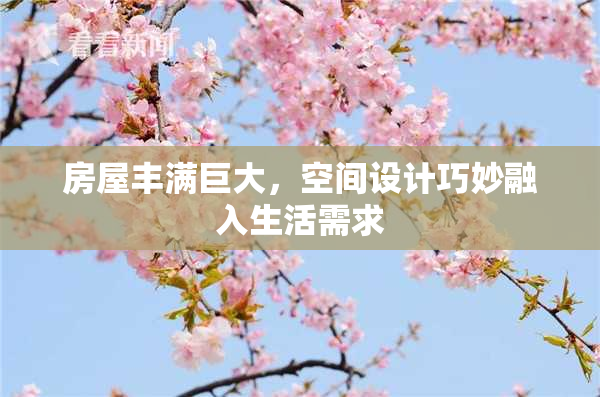 房屋丰满巨大，空间设计巧妙融入生活需求