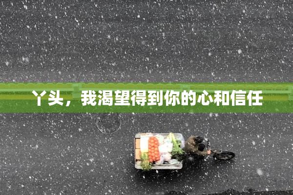 丫头，我渴望得到你的心和信任