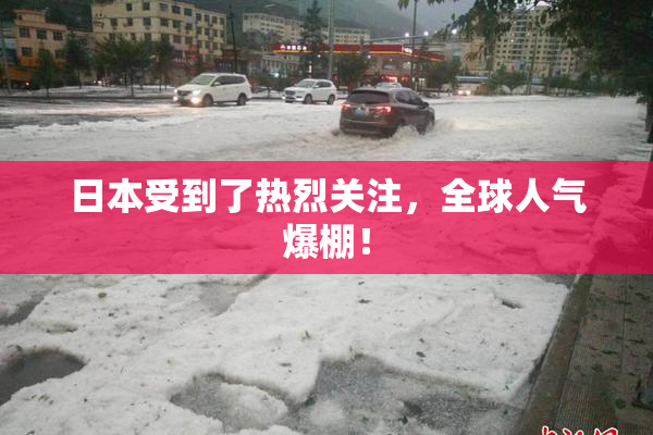 日本受到了热烈关注，全球人气爆棚！