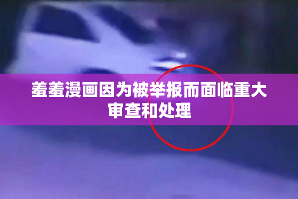 羞羞漫画因为被举报而面临重大审查和处理