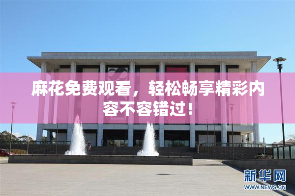麻花免费观看，轻松畅享精彩内容不容错过！