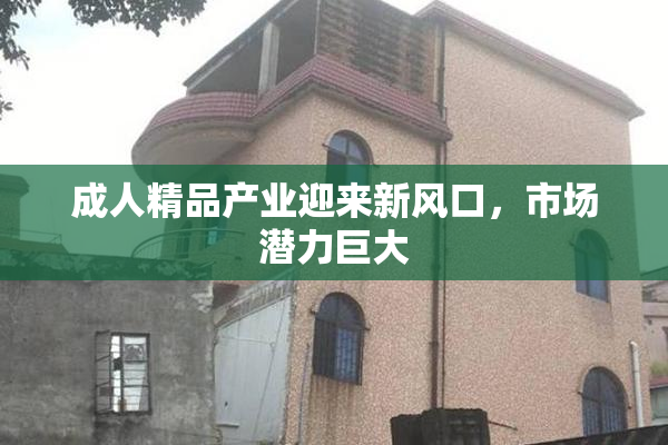 成人精品产业迎来新风口，市场潜力巨大