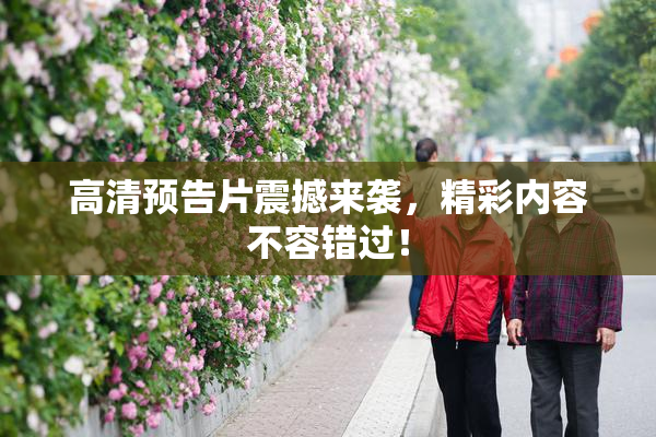 高清预告片震撼来袭，精彩内容不容错过！
