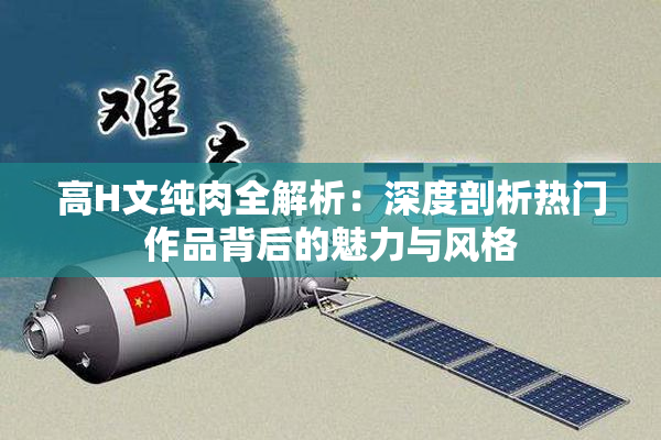 高H文纯肉全解析：深度剖析热门作品背后的魅力与风格