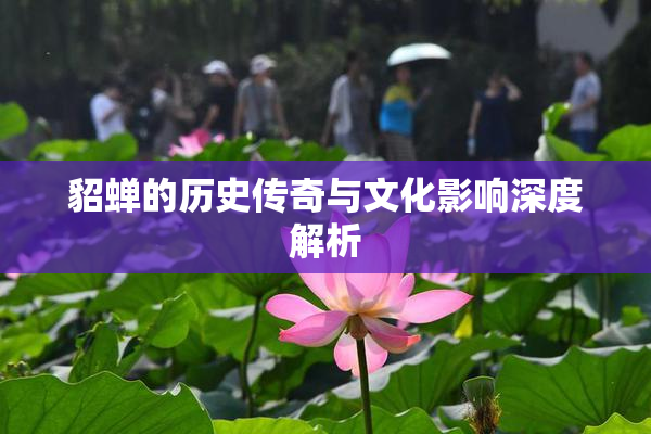 貂蝉的历史传奇与文化影响深度解析