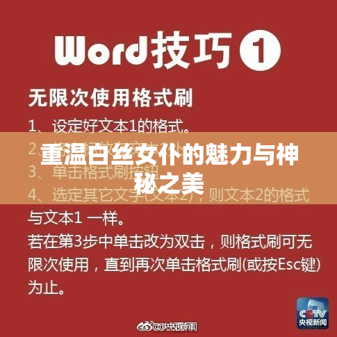 重温白丝女仆的魅力与神秘之美