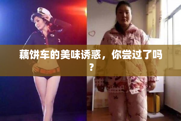 藕饼车的美味诱惑，你尝过了吗？