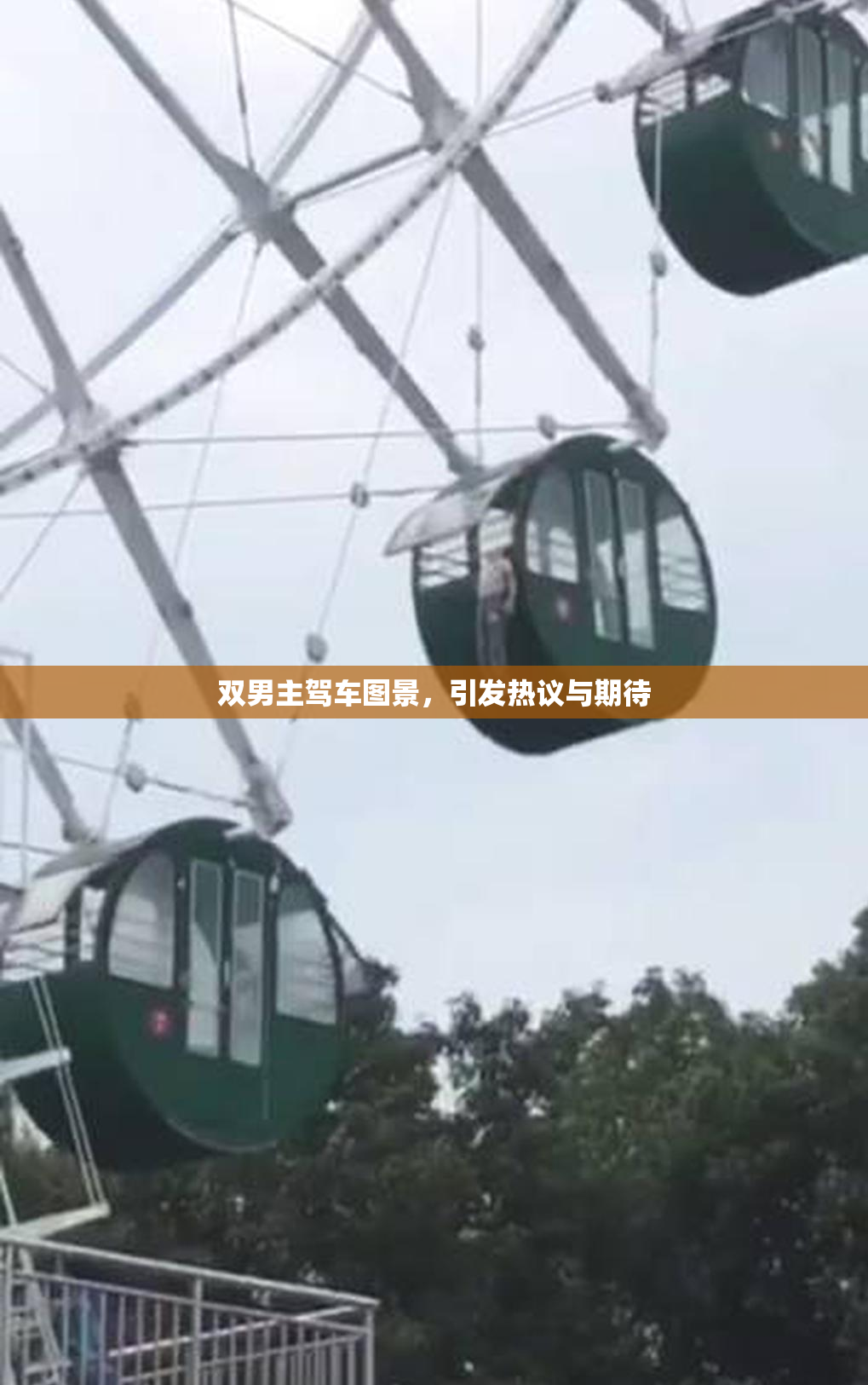双男主驾车图景，引发热议与期待