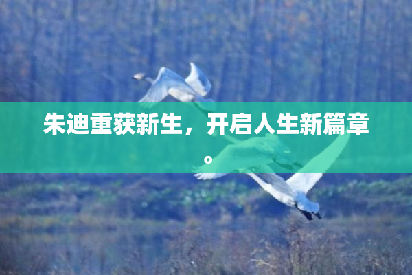 朱迪重获新生，开启人生新篇章。