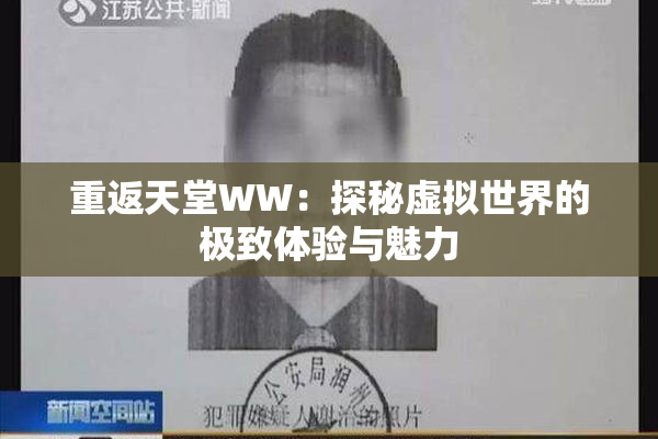 重返天堂WW：探秘虚拟世界的极致体验与魅力