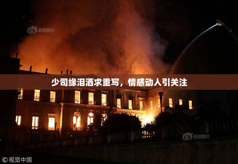 少司缘泪洒求重写，情感动人引关注