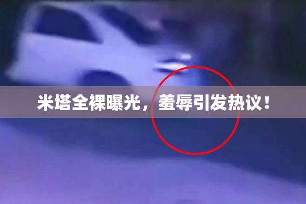 米塔全裸曝光，羞辱引发热议！