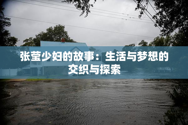 张莹少妇的故事：生活与梦想的交织与探索