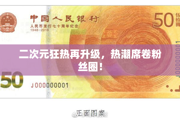 二次元狂热再升级，热潮席卷粉丝圈！