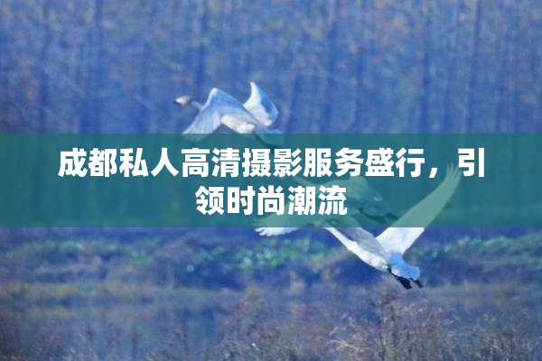 成都私人高清摄影服务盛行，引领时尚潮流
