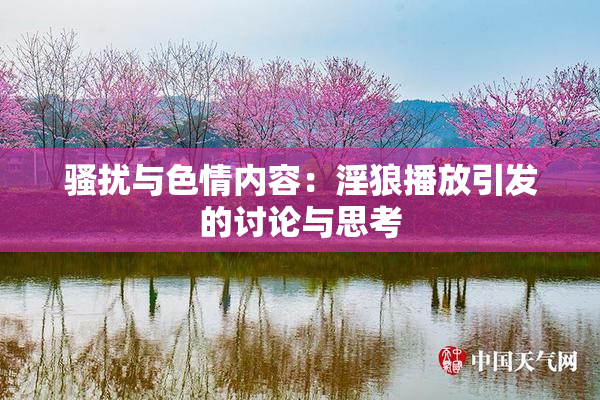 骚扰与色情内容：淫狼播放引发的讨论与思考