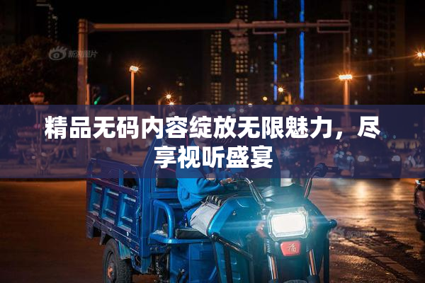 精品无码内容绽放无限魅力，尽享视听盛宴