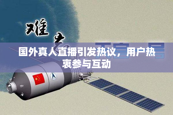 国外真人直播引发热议，用户热衷参与互动