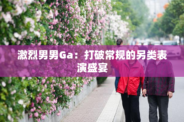 激烈男男Ga：打破常规的另类表演盛宴
