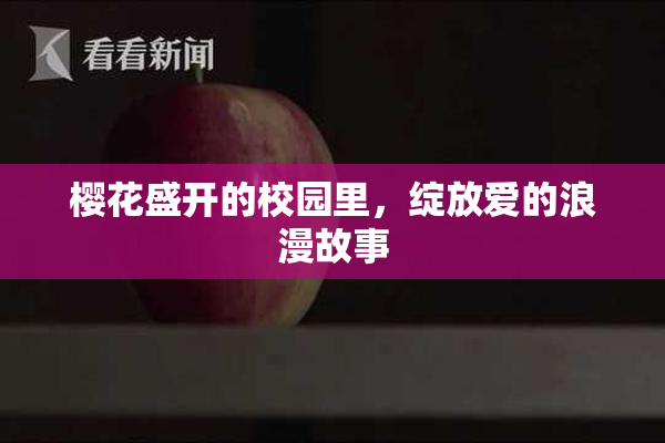 樱花盛开的校园里，绽放爱的浪漫故事