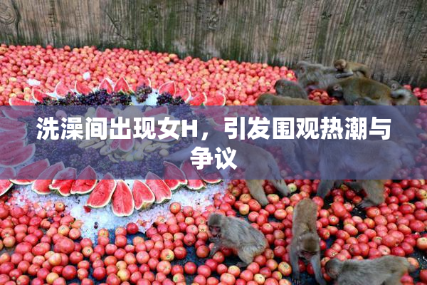 洗澡间出现女H，引发围观热潮与争议