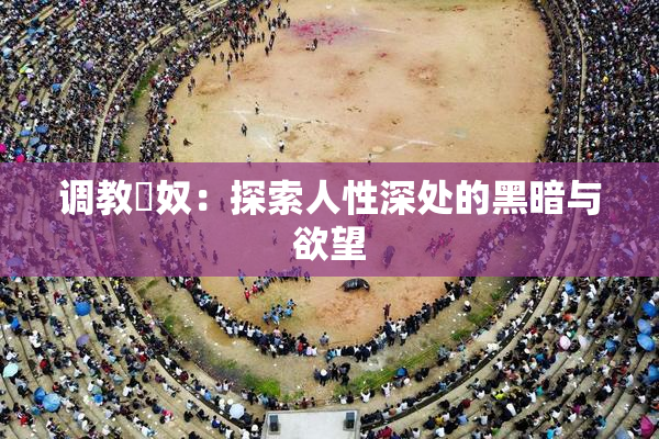 调教婬奴：探索人性深处的黑暗与欲望