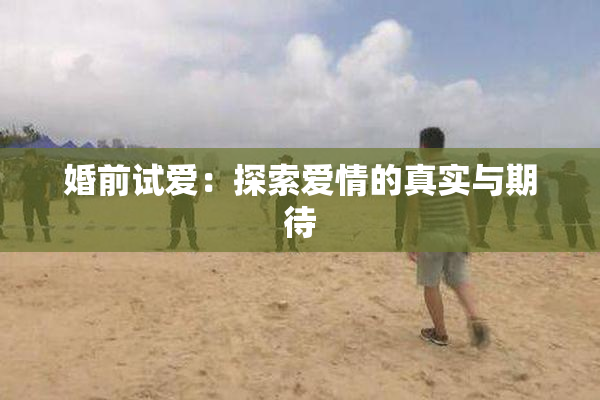 婚前试爱：探索爱情的真实与期待
