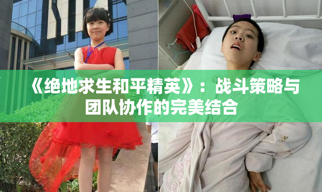 《绝地求生和平精英》：战斗策略与团队协作的完美结合