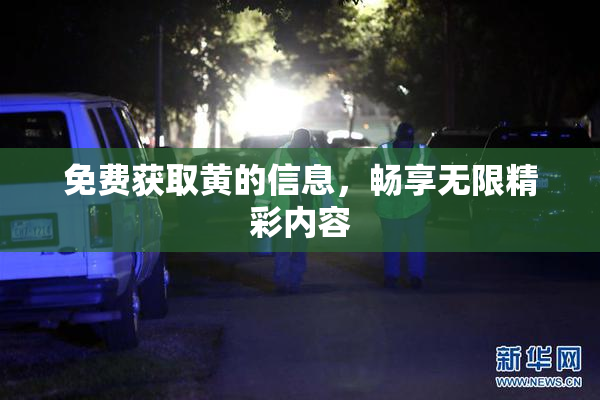 免费获取黄的信息，畅享无限精彩内容