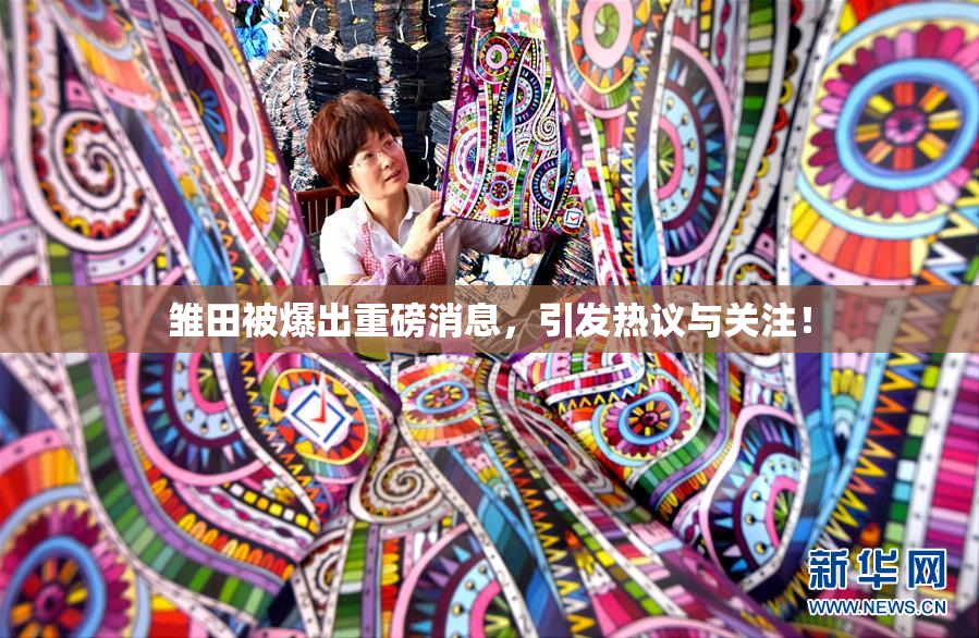 雏田被爆出重磅消息，引发热议与关注！