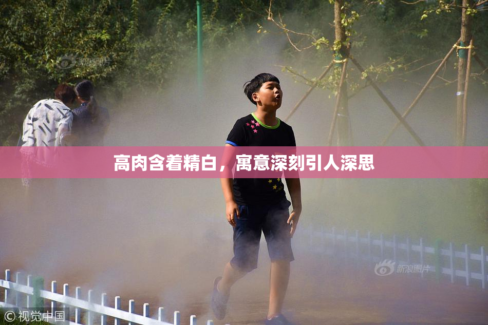 高肉含着精白，寓意深刻引人深思