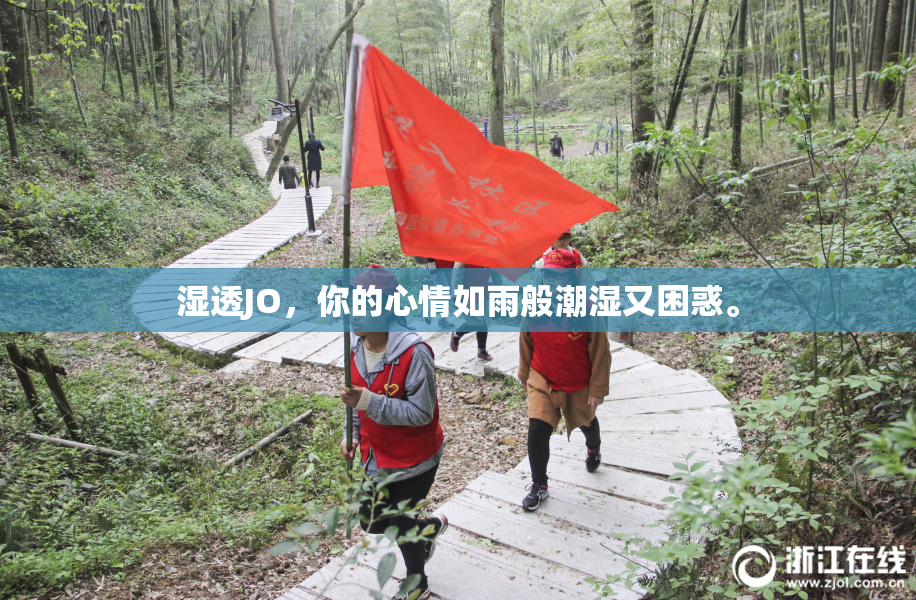 湿透JO，你的心情如雨般潮湿又困惑。