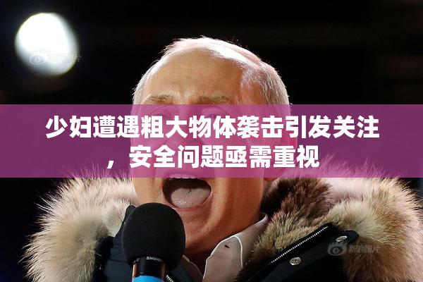 少妇遭遇粗大物体袭击引发关注，安全问题亟需重视